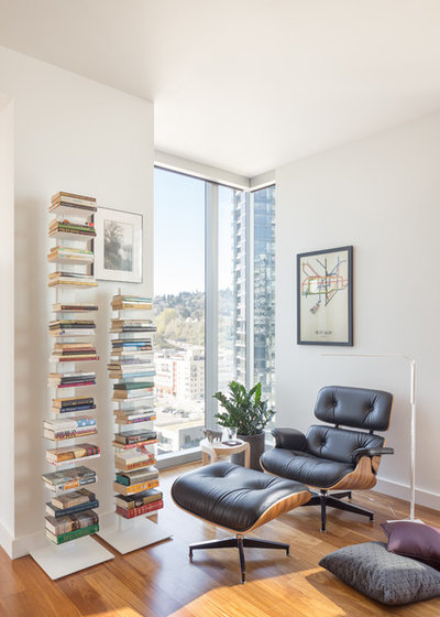 Contemporary Living Room by Guggenheim Architecture + Design Studio