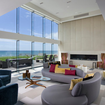 Austin Patterson Disston Architects designed beach house in Quogue, NY