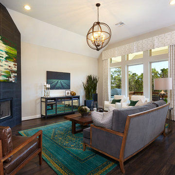 Austin, Texas | Leander Crossing - Classic Tulane Living Room