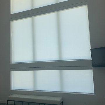 Automated Shades in the Bedroom