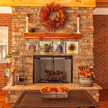Autumn Fireplace