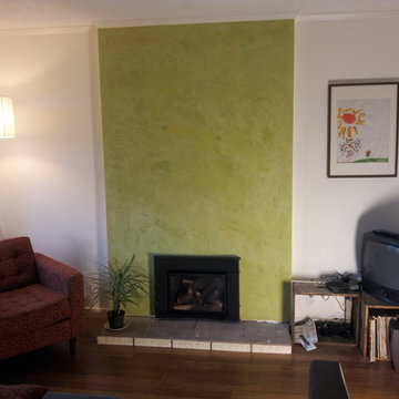 Stucco Fireplace Surround - Photos & Ideas | Houzz