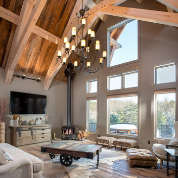 Award-winning Energy Efficient Timberframe