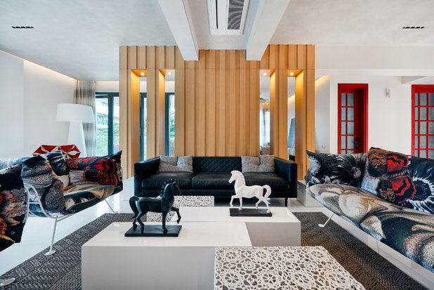 Contemporary Living Room by Fadd Studio