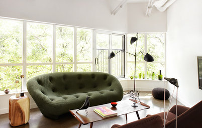 Vardagsrummet: Bryt normen – välj en soffa i en vågad färg