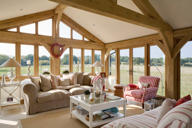 Photo of a scandinavian living room in Kent.