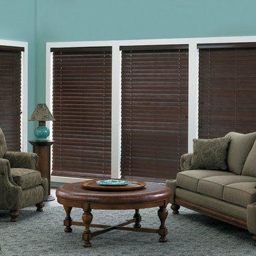 Bali 2 1/2" Northern Heights Shutter Style Wood Blinds