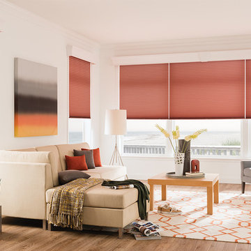 Bali 3/4" Single Cell Cellular Shades with Cordless Lift: Cosmopolitan, Chipotle