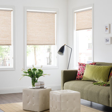 Bali Value Natural Roller Shades: Havana 0005N