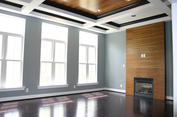Traditional Living Room by Charleene's Houses, LLC