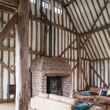 Barn conversion in Hertfordshire by Nic Antony Architects