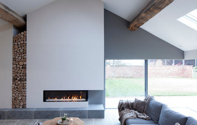 Decorating: Warm Up Your Home With a Cosy Contemporary Fireplace