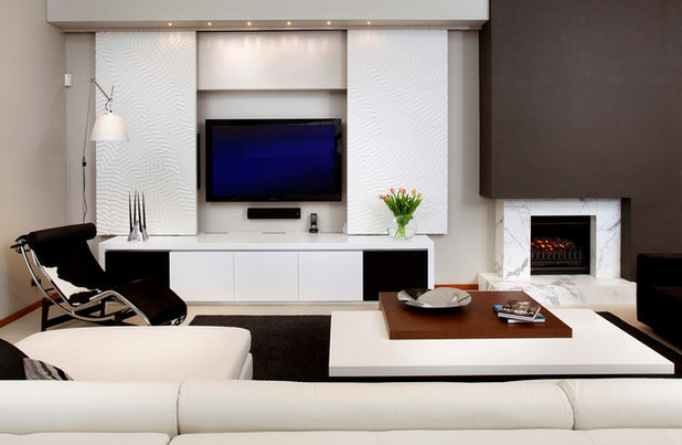 Contemporary Living Room by ARQ Designs