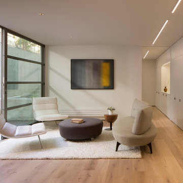 Basement sitting area