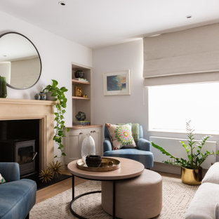 Design ideas for a classic living room in Other.