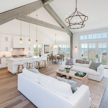 Beach Style Living Room