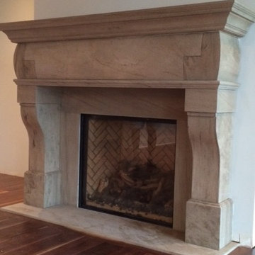 Bayless Fireplace from Side