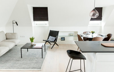 Houzz Tour: A Fabulous Flat With a Chic Monochrome Look