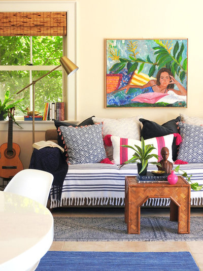 Beach Style Living Room by Natasha Habermann Studio