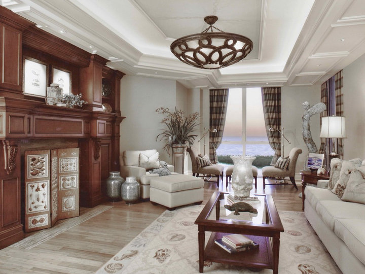 Transitional Living Room - Living Room