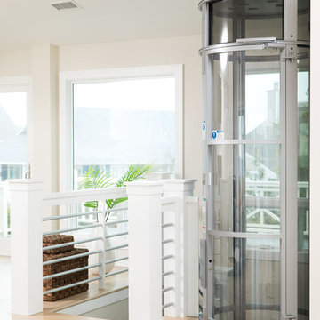 Beach House Remodel with Pneumatic Elevator