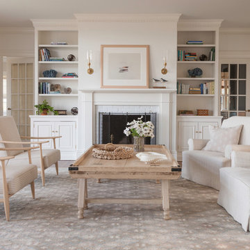 Beach Style Living Room