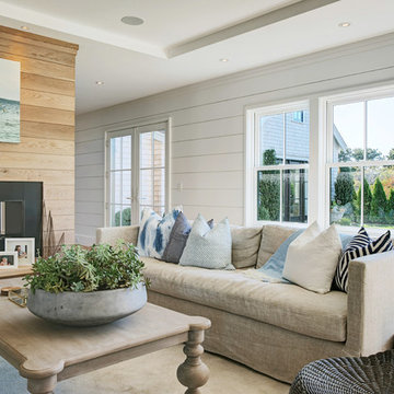 Beach Style Living Room