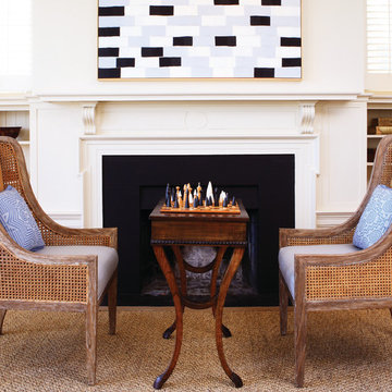 Game Table In Living Room - Photos & Ideas | Houzz