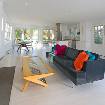 Beach Style Living Room