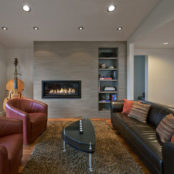 Built In Fireplace | Houzz