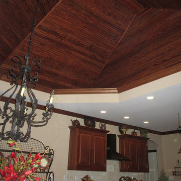 Bead Board Install: Vaulted Ceiling