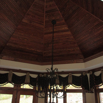 Bead Board Install: Vaulted Ceiling