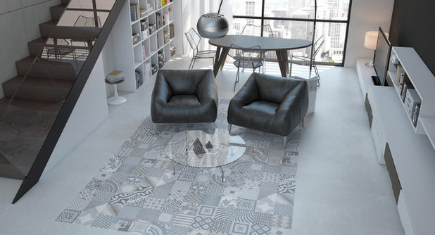 Modern Living Room by Beaumont Tiles