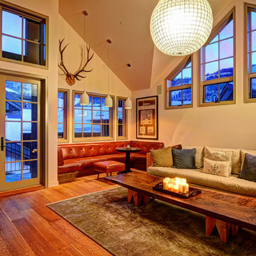 Rustic Mountain Home Lounge