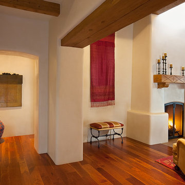 Southwestern Style Living Room in Santa Fe