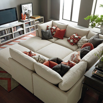 Beckham Pit Sectional by Bassett Furniture