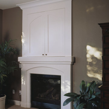 Bedroom Fireplace Niche AFTER