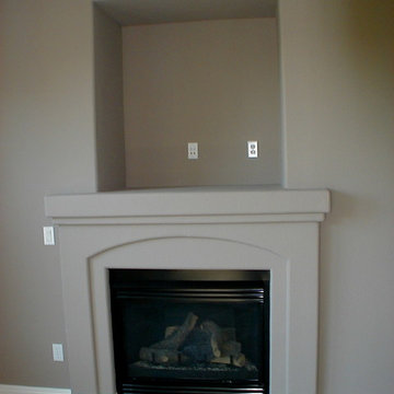 Bedroom Fireplace Niche BEFORE