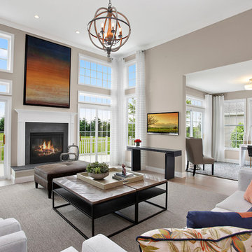 Beechwood Homes, Highlands at Aquebogue - Living Room