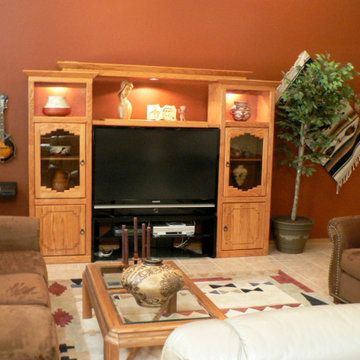 Before/After Family Room Evans