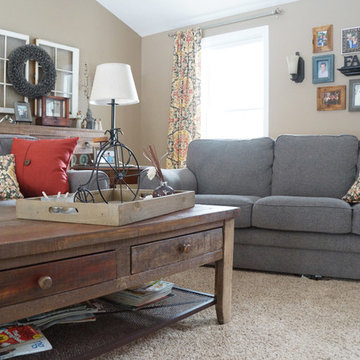 Before & After Living Room Interior Design