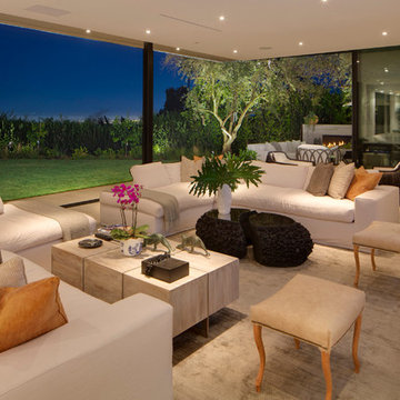 Bel Air Contemporary Masterpiece with 180 Degree City Views