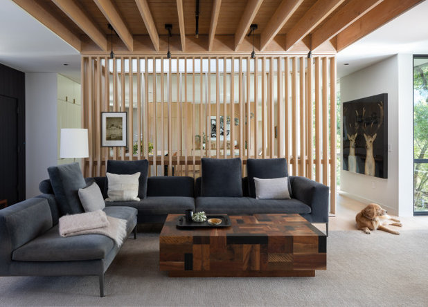 Contemporary Living Room by Cuppett Kilpatrick Architecture + Interior Design
