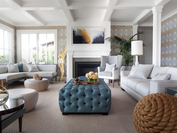 Contemporary Living Room by Jeff Schlarb Design Studio