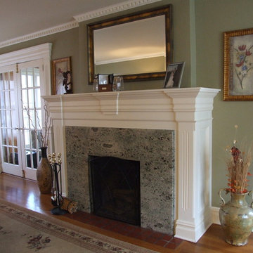 Belvidiere Living Room Fireplace