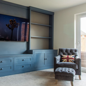 Bespoke Feature Wall Entertainment Cabinet