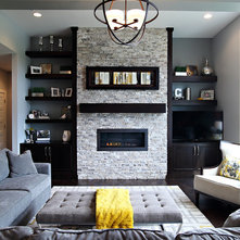 Transitional Living Room by State Street Interiors