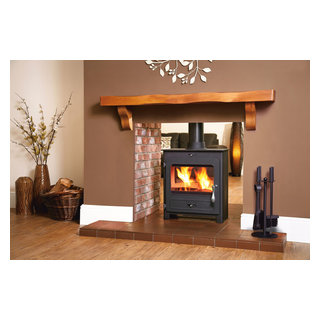 BFM PORTWAY 2 DOUBLE SIDED MULTI FUEL STOVE - Modern - Living Room - Essex  - by MAP Lifestyle Ltd | Houzz