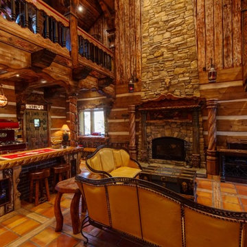 Big Rock Log Home