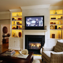 Traditional Living Room by Grace Dumalac Design